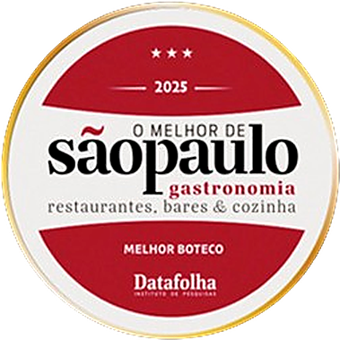 Selo Melhor Boteco - Datafolha 2025